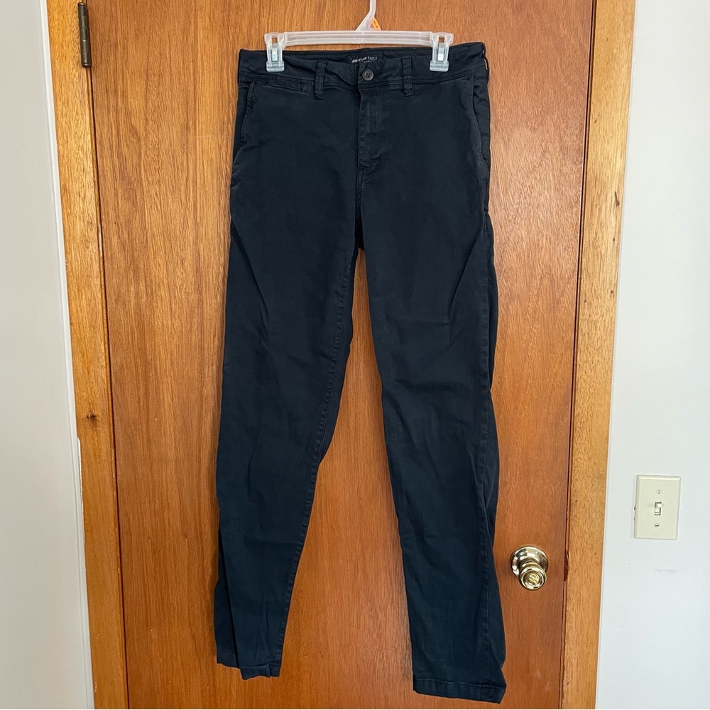 American Eagle Outfitters Extreme Flex Pants - black men’s 29 34 slim straight